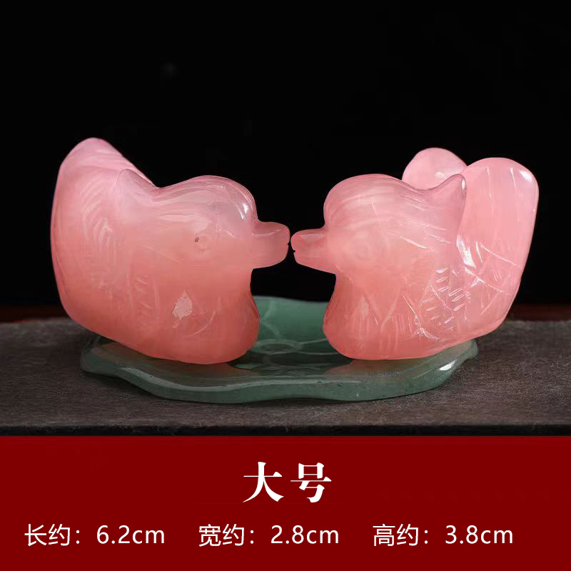 青岛哪里卖鸳鸯摆件—乾易阁吉祥物